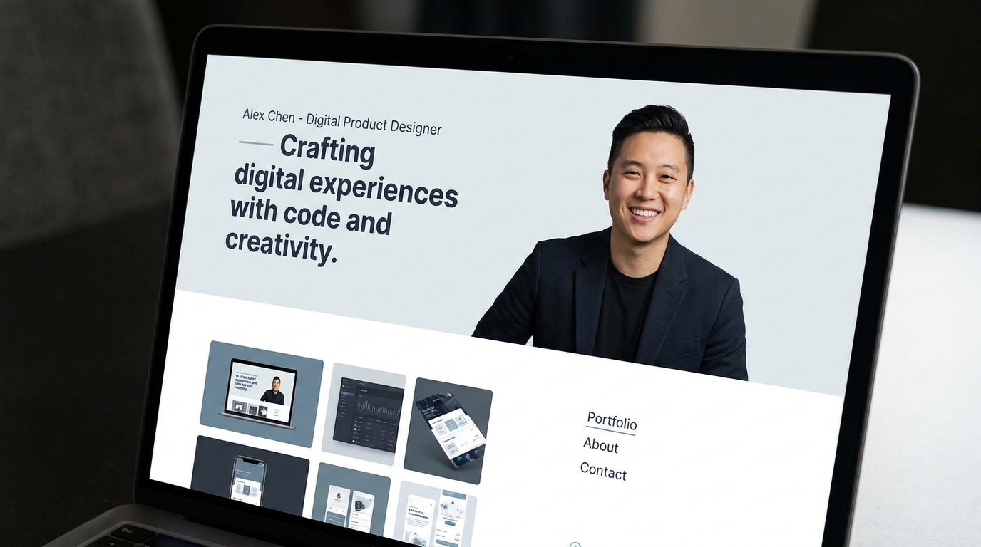 Personal Website & Portfolio screenshot